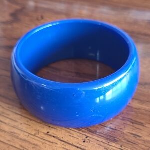Bold Blue Bangle Bracelet